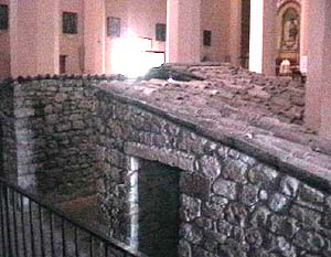 Assisi: Rivotorto-Kirche - Innenansicht