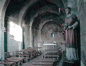 Assisi: Kirche S.Stefano - Innenansicht