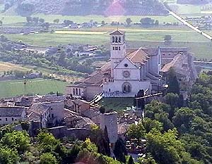 Assisi: Basilika S.Francesco - Panorama