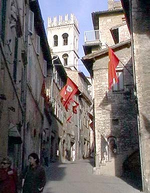 Assisi: Altstadt