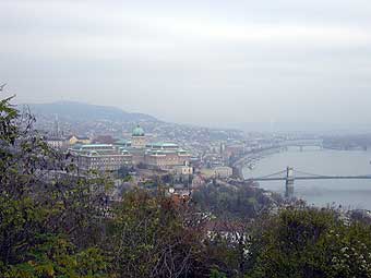 Budapest: Blick auf Burg