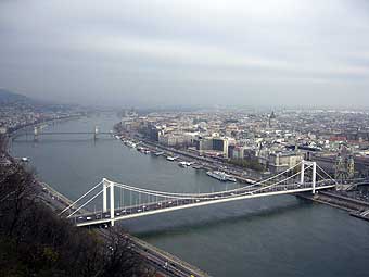 Budapest: Elisabethbrücke