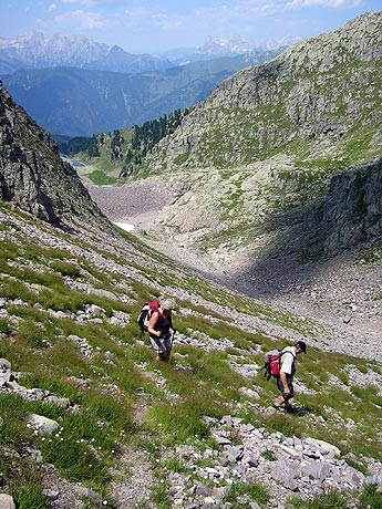 Cima Cece bei Predazzo im Trentino