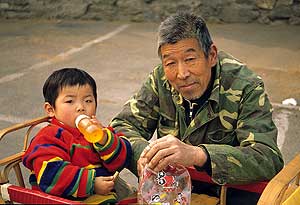 Beijing: Kinderfoto