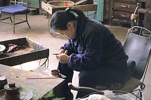 Beijing: Vasenherstellung