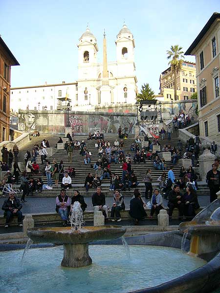 Rom: Spanische Treppe