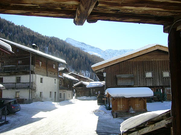 Pfelders in Südtirol: Dorfansicht 